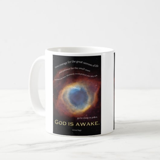 Gott ist wache Tasse (Vorderseite Links)