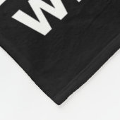 Gott ist wie Sauerstoff, den ich nicht sehen kann, Fleecedecke (Ecke)