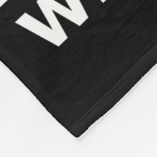 Gott ist wie Sauerstoff, den ich nicht sehen kann, Fleecedecke (Ecke)