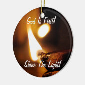 Gott ist zuerst! Ornament (Links)