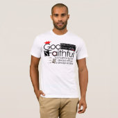 Gott ist zuverlässiges (Mann/Frau) T-Shirt (Vorne ganz)