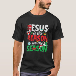 Gott Jesus Christus ist Grund für die Weihnachtssa T-Shirt