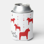 Gott jul! Dala Horse Can Cooler Dosenkühler (Kanne Vorderseite)