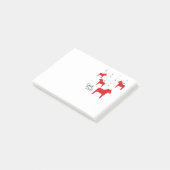 Gott jul! Dala Horse Notes Post-it Klebezettel (angewinkelt)