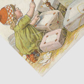 Gott Jul Frohe Weihnachten von Julie Nystrom! Seidenpapier (Ausschnitt)