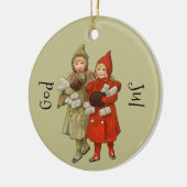 Gott Jul Keramik Ornament (Links)