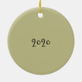 Gott Jul Keramik Ornament (Hinten)