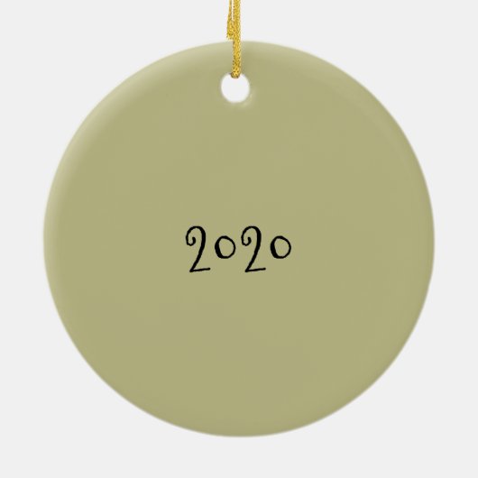 Gott Jul Keramik Ornament (Hinten)