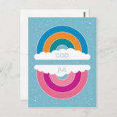 Gott Jul Postkarte (Vorne/Hinten)