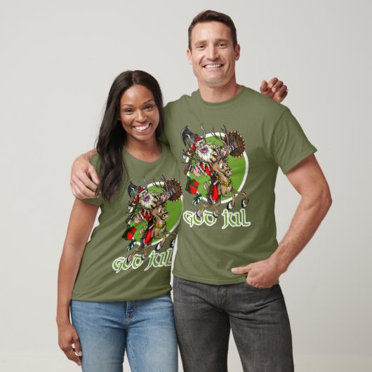 Gott-Jul-Weihnachten T-Shirt (Unisex)