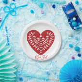 Gott-Julskandinavischer PapierTeller (Party)