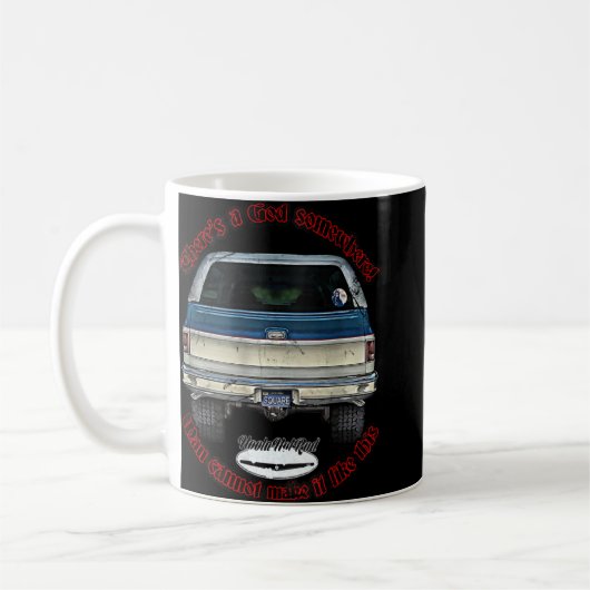 Gott,k5,c10,jimmy,squarebody Truck,dually,blazer,s Kaffeetasse (Links)
