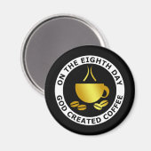 GOTT-KAFFEE MAGNET (Vorderseite/Rückseite)