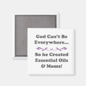 Gott kann nicht überall sein, also hat er EO und M Magnet (Vorderseite/Rückseite)