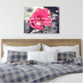 Gott kann zerbrochene Stücke in Meisterwerke verwa Leinwanddruck (Insitu (Schlafzimmer))