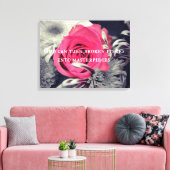 Gott kann zerbrochene Stücke in Meisterwerke verwa Leinwanddruck (Insitu (Wohnzimmer))