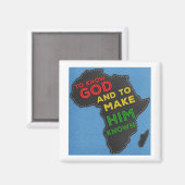 Gott kennen und Ihn zu einem bekannten geplagten A Magnet (Vorderseite/Rückseite)