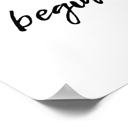 Gott kennt das Ende - Poster (Ecke)