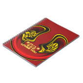 Gott lächeln Lieben Sie schöne Phantastische Texta Notizblock (Linke Seite)