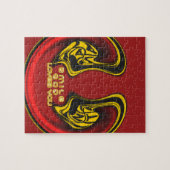 Gott lächeln Lieben Sie schöne Phantastische Texta Puzzle (Horizontal)