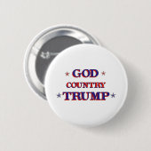 GOTT-LAND-TRUMPF BUTTON (Vorne & Hinten)