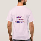 GOTT-LAND-TRUMPF T-Shirt (Rückseite)