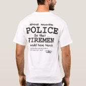 Gott LD219 machte Polizei T-Shirt (Rückseite)