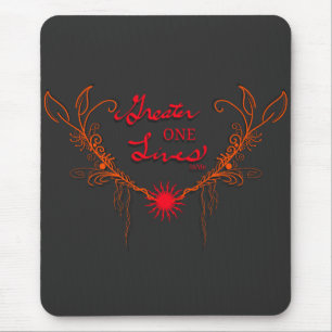 Gott lebt in mir  mousepad