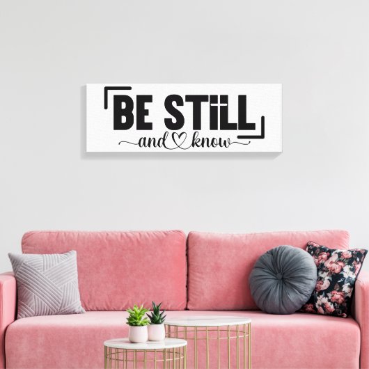 Gott Leinwanddruck (Insitu (Wohnzimmer))