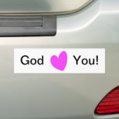 Gott Liebe dich! Autoaufkleber (Auf Auto)