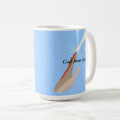 Gott Liebe dich, Energie und rassische Tasse (VorderseiteRechts)