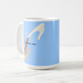 Gott Liebe dich, Energie und rassische Tasse (Vorderseite Links)