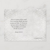 Gott Liebe dir so... Postkarte (Rückseite)