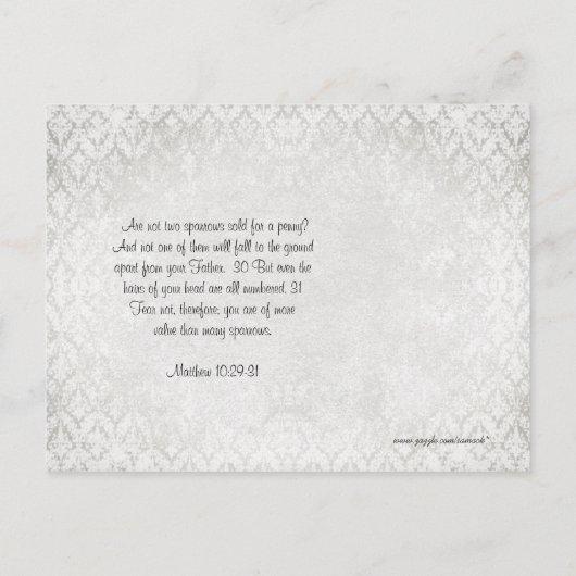 Gott Liebe dir so... Postkarte (Rückseite)