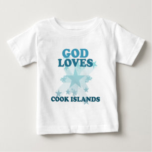 Gott-Liebe-Koch-Inseln Baby T-shirt