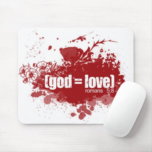 GOTT- = LIEBE-Kopie Mousepad (Mit Mouse)