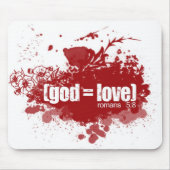 GOTT- = LIEBE-Kopie Mousepad (Vorne)