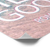 Gott Liebe mir ein Plakat (Ecke)