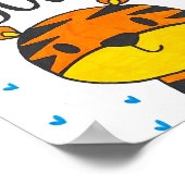 Gott Liebe Sie Poster Kinder (Ecke)