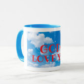 GOTT LIEBE SIE TASSE (Vorderseite Links)