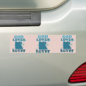 Gott-Lieben Ägypten Autoaufkleber (Auf Auto)