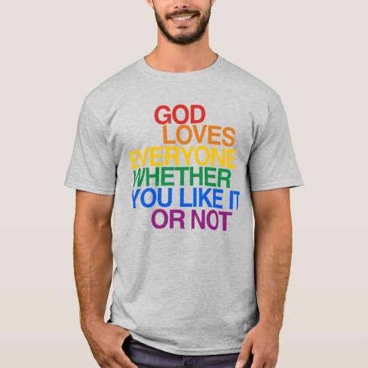GOTT-LIEBEN ALLE T-Shirt (Vorderseite)