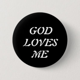 Gott Lieben Button