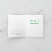 Gott Lieben Du gospulst Weihnachtskarte Feiertagskarte (Innenseite)