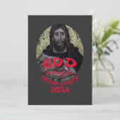 Gott Lieben es Trump Guilty 2024 inhaftiert Einladung (Stehend Vorderseite)