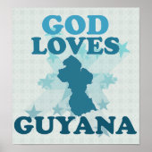 Gott Lieben Guyana Poster (Vorne)
