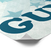 Gott Lieben Guyana Poster (Ecke)