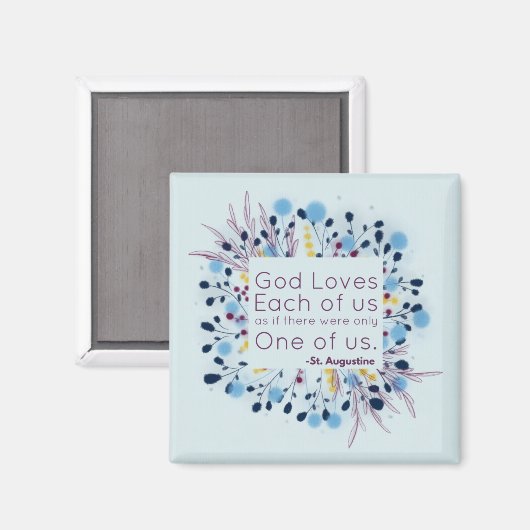 Gott Lieben Jeder von uns - Inspirationsmagazin Magnet (Vorderseite/Rückseite)