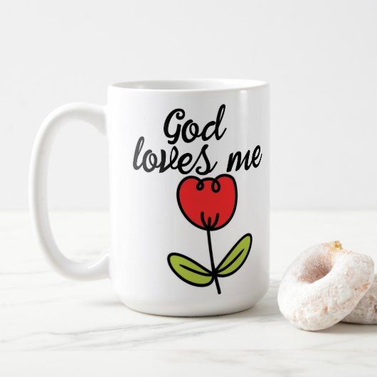 Gott Lieben Kaffeetasse (Mit Donut)