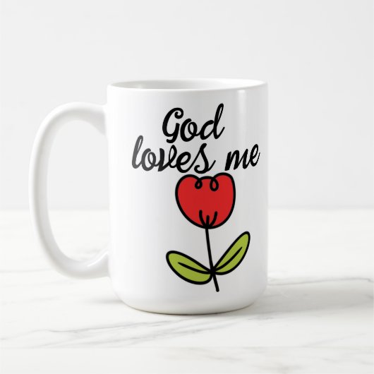 Gott Lieben Kaffeetasse (Links)